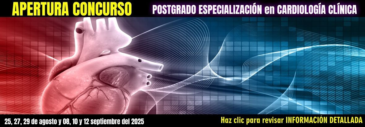 ESPECIALIZACIÓN EN CARDIOLOGÍA CLÍNICA