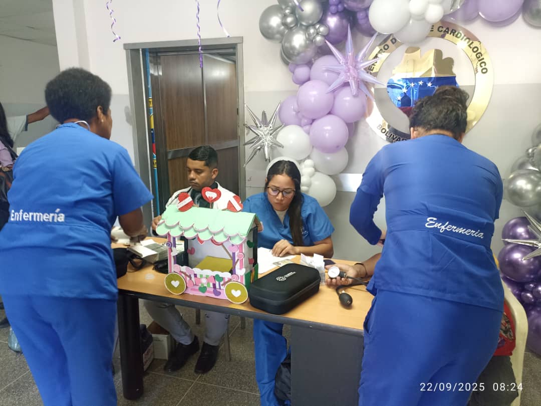 Despistaje de hipertensión arterial y glicemia.