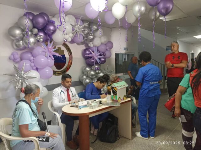 Despistaje de hipertensión arterial y glicemia.